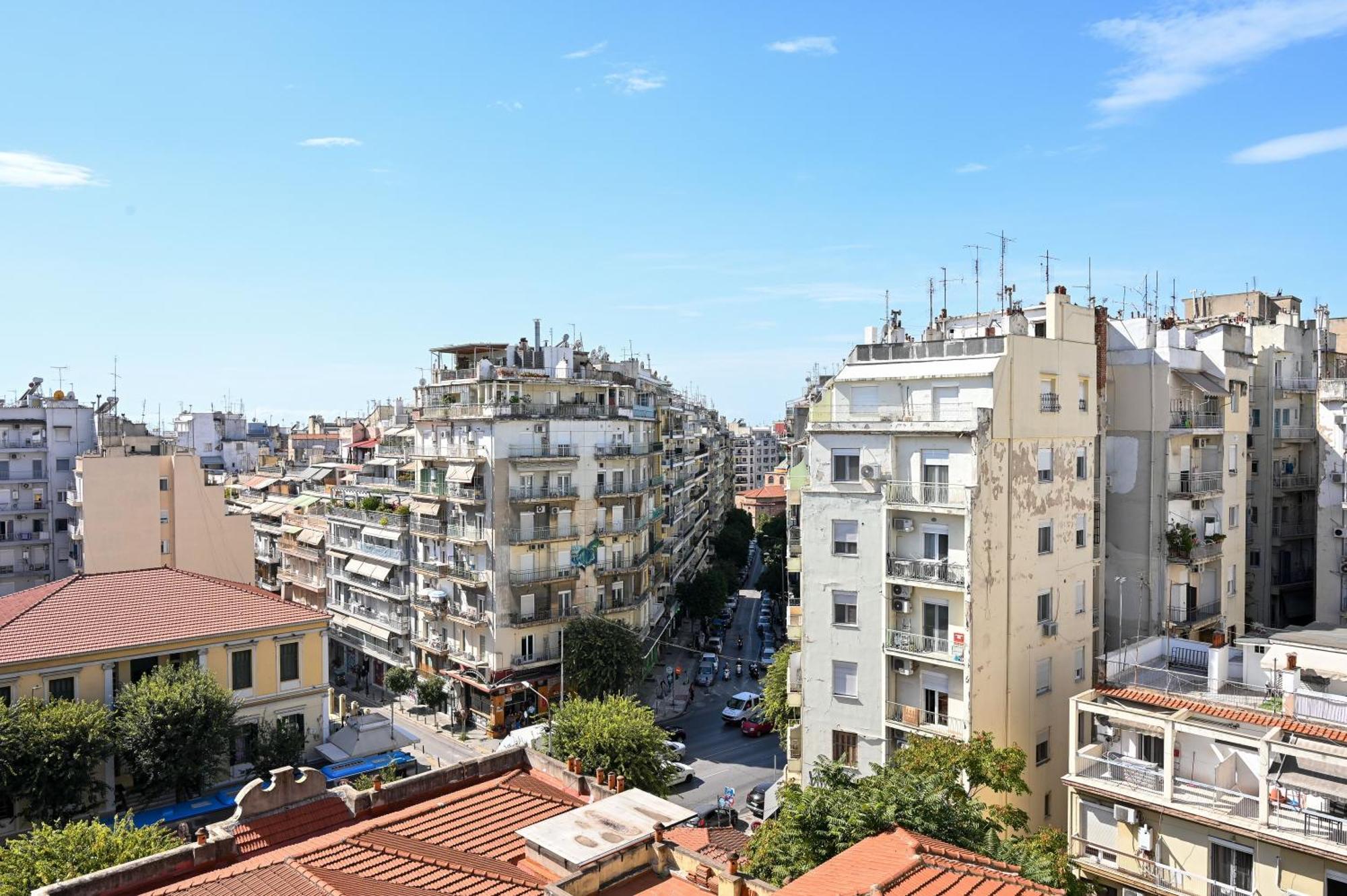 Thessaloniki Center Apartment On The Sunset Екстериор снимка